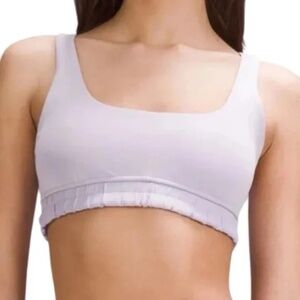 Lululemon Softsreme Scoop Neck Bra - Lilac Ether